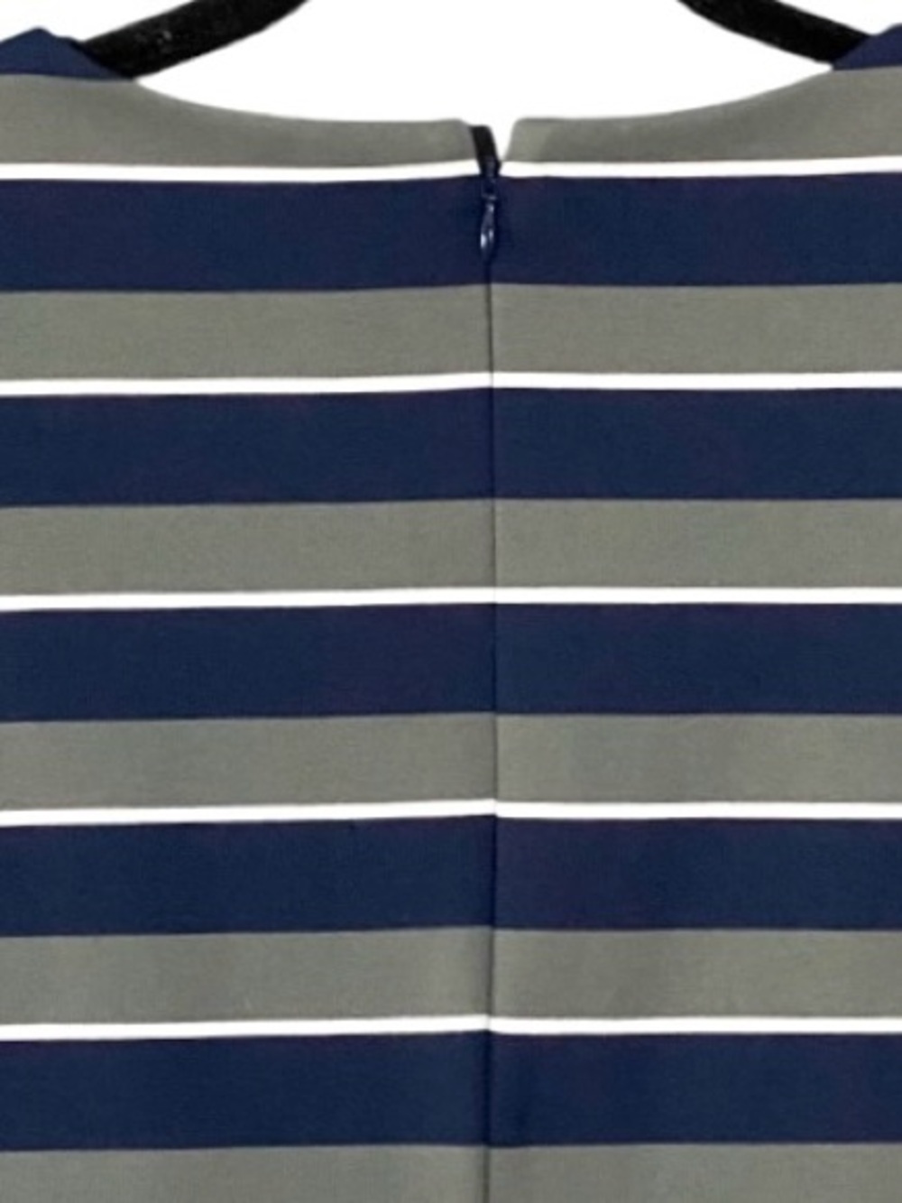 Banana Republic Sheath Dress Striped Ponte Knit 8 Modest Career Office Midi - Picture 7 of 10